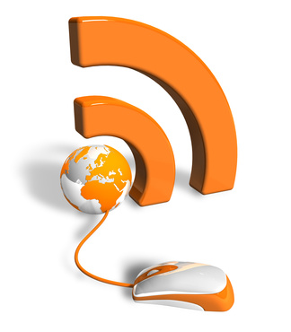 RSS Feed Symbol and Mouse