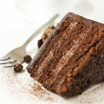 savoring- chocolate cake